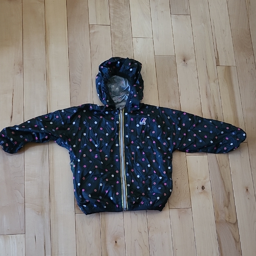 K-way Girls Size 3 (3Y) Rain Jacket